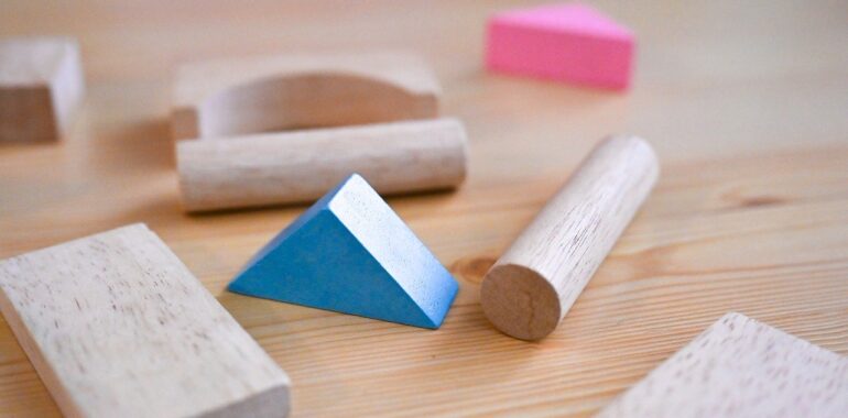 block, children, toy, bricks, build, children's toys, blue, three, material, floor